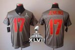 Jerseys Factory Cheap Nike 49ers #17 A.J. Jenkins Grey Shadow Su