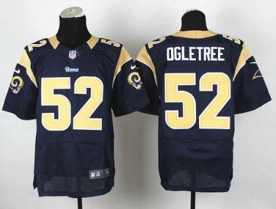 Jerseys Factory Cheap Nike Rams #52 Alec Ogletree Navy Blue Team