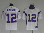 Jerseys Factory Cheap Vikings #12 Percy Harvin White Stitched NF