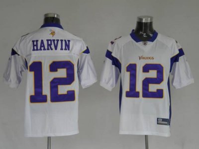 Jerseys Factory Cheap Vikings #12 Percy Harvin White Stitched NF