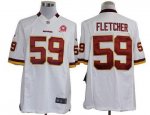Jerseys Factory Cheap Nike Redskins #59 London Fletcher White Wi