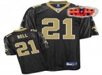 Jerseys Factory Cheap Saints #21 Mike Bell Black With Super Bowl