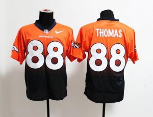 Jerseys Factory Cheap Nike Broncos #88 Demaryius Thomas Orange/N