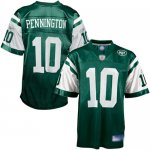 Jerseys Factory Cheap Jets #10 Chad Pennington Green Stitched NF