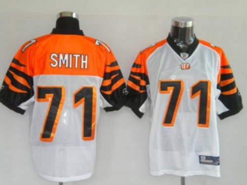 Jerseys Factory Cheap Bengals #71 Andre Smith White Stitched NFL