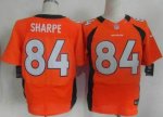 Jerseys Factory Cheap Nike Broncos #84 Shannon Sharpe Orange Tea