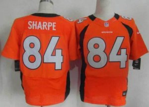 Jerseys Factory Cheap Nike Broncos #84 Shannon Sharpe Orange Tea