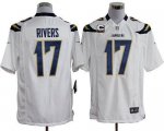 Jerseys Factory Cheap Nike Chargers #17 Philip Rivers White With