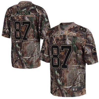 Jerseys Factory Cheap Nike Packers #87 Jordy Nelson Camo Men's E