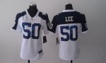 Jerseys Factory Cheap Nike Cowboys #50 Sean Lee White Thanksgivi