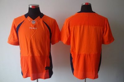 Jerseys Factory Cheap Nike Broncos Blank Orange Team Color Men's