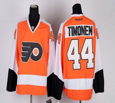 Jerseys Factory Cheap Flyers #44 Kimmo Timonen Orange Embroidere