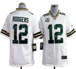Jerseys Factory Cheap Nike Packers #12 Aaron Rodgers White With