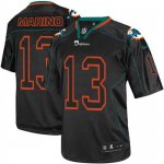 Jerseys Factory Cheap Nike Dolphins #13 Dan Marino Lights Out Bl