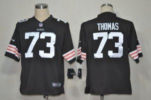 Jerseys Factory Cheap Nike Browns #73 Joe Thomas Brown Team Colo