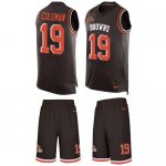 Jerseys Factory Cheap Nike Browns #19 Corey Coleman Brown Team C