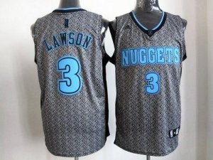 Jerseys Factory Cheap Nuggets #3 Ty Lawson Grey Static Fashion S