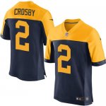 Jerseys Factory Cheap Nike Packers #2 Mason Crosby Navy Blue Alt