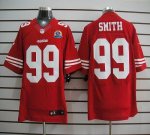 Jerseys Factory Cheap Nike 49ers #99 Aldon Smith Red Team Color