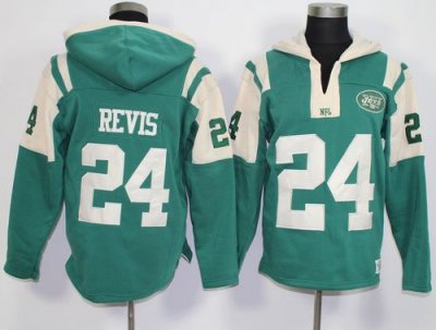 Jerseys Factory Cheap New York Jets #24 Darrelle Revis Green Pla