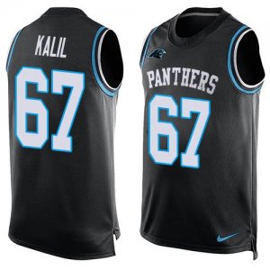 Jerseys Factory Cheap Nike Panthers #67 Ryan Kalil Black Team Co