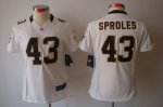 Jerseys Factory Cheap Nike Saints #43 Darren Sproles White Women