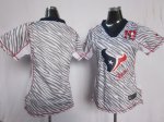 Jerseys Factory Cheap Nike Texans Blank Zebra With 10TH Patch Wo