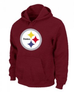 Jerseys Factory Cheap Pittsburgh Steelers Logo Pullover Hoodie R