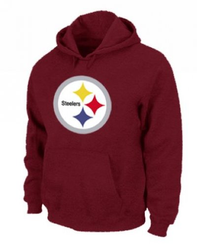 Jerseys Factory Cheap Pittsburgh Steelers Logo Pullover Hoodie R