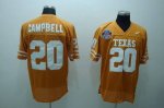 Jerseys Factory Cheap Longhorns #20 Earl Campbell Orange Embroid