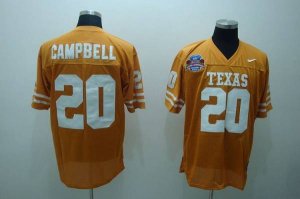 Jerseys Factory Cheap Longhorns #20 Earl Campbell Orange Embroid