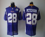 Jerseys Factory Cheap Nike Vikings #28 Adrian Peterson Purple Te