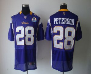 Jerseys Factory Cheap Nike Vikings #28 Adrian Peterson Purple Te