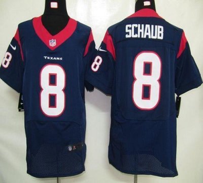 Jerseys Factory Cheap Nike Texans #8 Matt Schaub Navy Blue Team