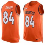 Jerseys Factory Cheap Nike Broncos #84 Shannon Sharpe Orange Tea