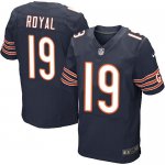 Jerseys Factory Cheap Nike Bears #19 Eddie Royal Navy Blue Team