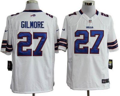 Jerseys Factory Cheap Nike Bills #27 Stephon Gilmore White Men's