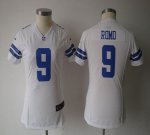 Jerseys Factory Cheap Nike Cowboys #9 Tony Romo White Women's NF
