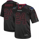 Jerseys Factory Cheap Nike Texans #24 Johnathan Joseph Lights Ou