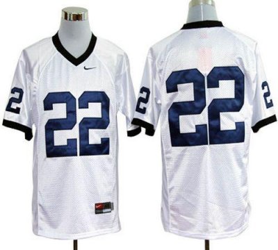 Jerseys Factory Cheap Nittany Lions #22 White Embroidered NCAA J