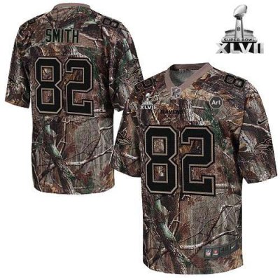Jerseys Factory Cheap Nike Ravens #82 Torrey Smith Camo Super Bo