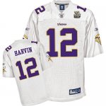 Jerseys Factory Cheap Vikings #12 Percy Harvin All White Team 50