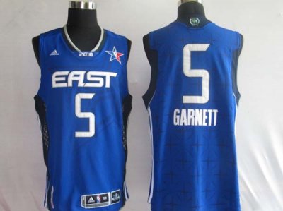 Jerseys Factory Cheap Celtics #5 Kevin Garnett Embroidered Blue