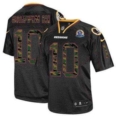 Jerseys Factory Cheap Nike Redskins #10 Robert Griffin III Black