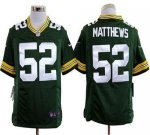 Jerseys Factory Cheap Nike Packers #52 Clay Matthews Green Team