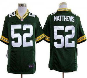 Jerseys Factory Cheap Nike Packers #52 Clay Matthews Green Team