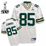Jerseys Factory Cheap Packers #85 Greg Jennings White Super Bowl