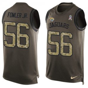 Jerseys Factory Cheap Nike Jaguars #56 Dante Fowler Jr Green Men