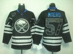 Jerseys Factory Cheap Sabres #57 Tyler Myers Black Ice Embroider