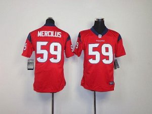 Jerseys Factory Cheap Nike Texans #59 Whitney Mercilus Red Alter